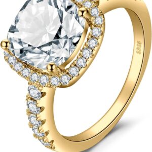 Jewelrypalace – Beautiful 925 Sterling Silver CZ Synthetic Cubic Zirconia 3K Engagement Ring for Women